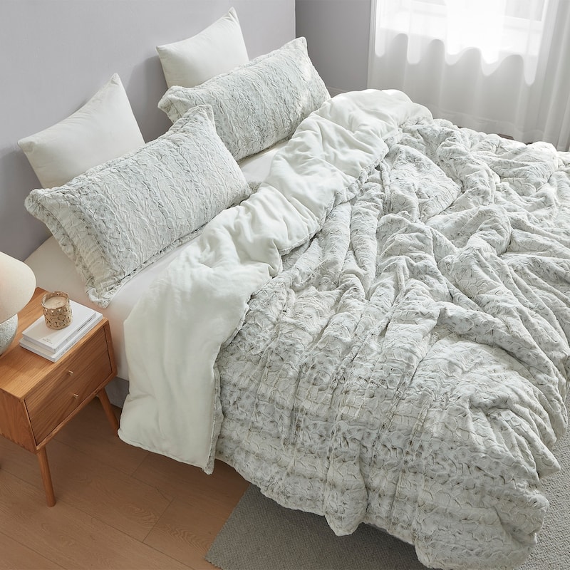 Snow Leopard - Coma Inducer® Oversized Comforter Set