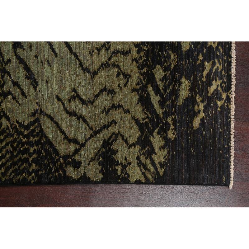 Abstract Design Gabbeh Persian Wool Area Rug Handmade Bedroom Carpet - 5'6" x 8'0"
