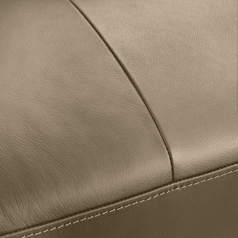 Faelin 79" Modern Sofa Loveseat, Top Grain Leather Couch with Removable Cushions