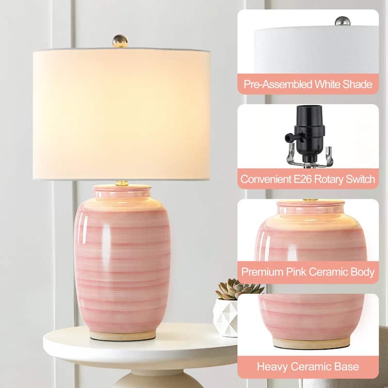 Maxax 25" Ceramic Table Lamp