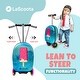 preview thumbnail 3 of 8, Lascoota Scooter Suitcase, Foldable Scooter Luggage For Kids Ages 2-5 - Ice Cream Graphic