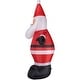 preview thumbnail 13 of 14, Fraser Hill Farm 12-Ft. Tall Traditional Santa, Blow Up Inflatable