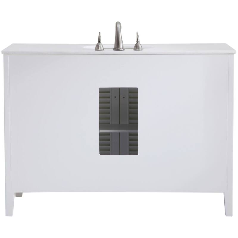 Elegant Lighting VF-1041-VW Cape Cod 48" Free Standing Single Basin