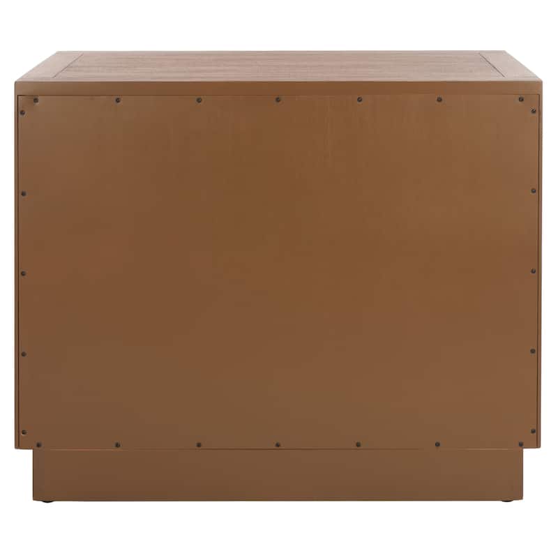 SAFAVIEH Couture Dzanna 2-Drawer Wood Nightstand