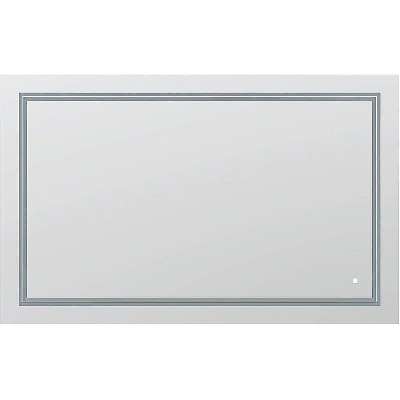 AQUADOM Soho Led Lighted Mirror for Bathroom Defogger, Backlit and Front-Lit