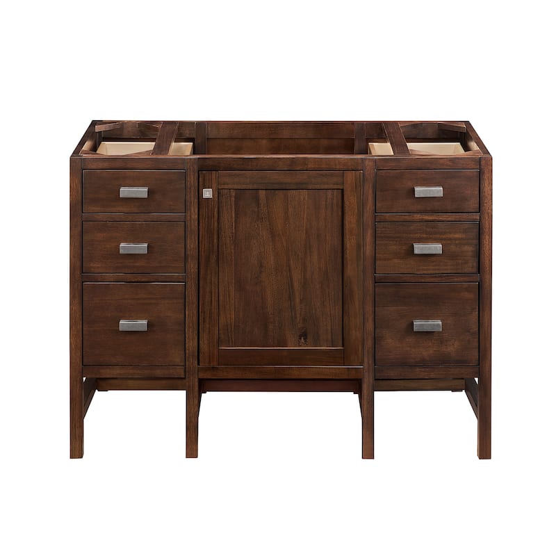 James Martin Vanities Addison 48" Single Vanity, Mid Century Acacia - Base Only - No Top