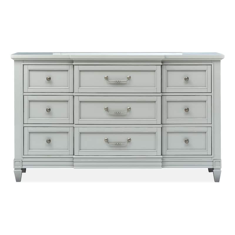 Magnussen Home Glenbrook Pebble Drawer Dresser - 9-drawer