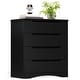 preview thumbnail 2 of 8, 3/4/5/6 Drawer Dresser, Chest of Drawers with Large Storage, Tall Dresser and Organizer Wooden Cabinet