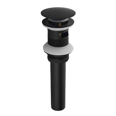 Bathroom Sink Pop Up Drain With Overflow Vessel Sink Lavatory Vanity Basin Drain Stopper Assembly