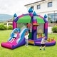preview thumbnail 3 of 7, Gymax Inflatable Bounce Castle 5-in-1 Jumping Bounce Castle Without
