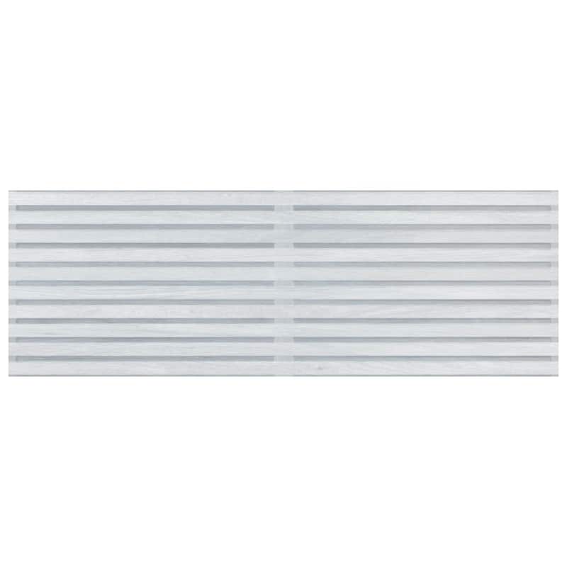 Merola Tile Spa Perla 11-7/8 x 35-1/2" Fluted Ceramic Wall Tile