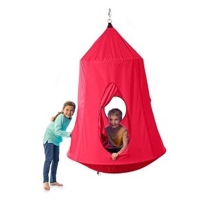 Hearthsong HugglePod HangOut Nylon Hanging Tent with Inflatable Cushion Bed Bath Beyond 31840361