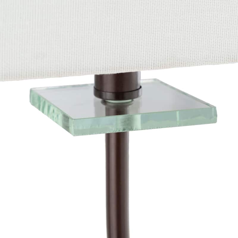 Loryn Classic Bronze 2-light Wall Sconce - 18.25"H x 13"W x 6.75"D