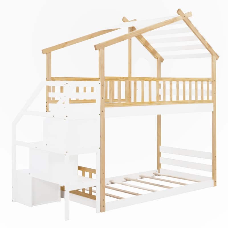 Twin-Over-Twin Bunk Bed