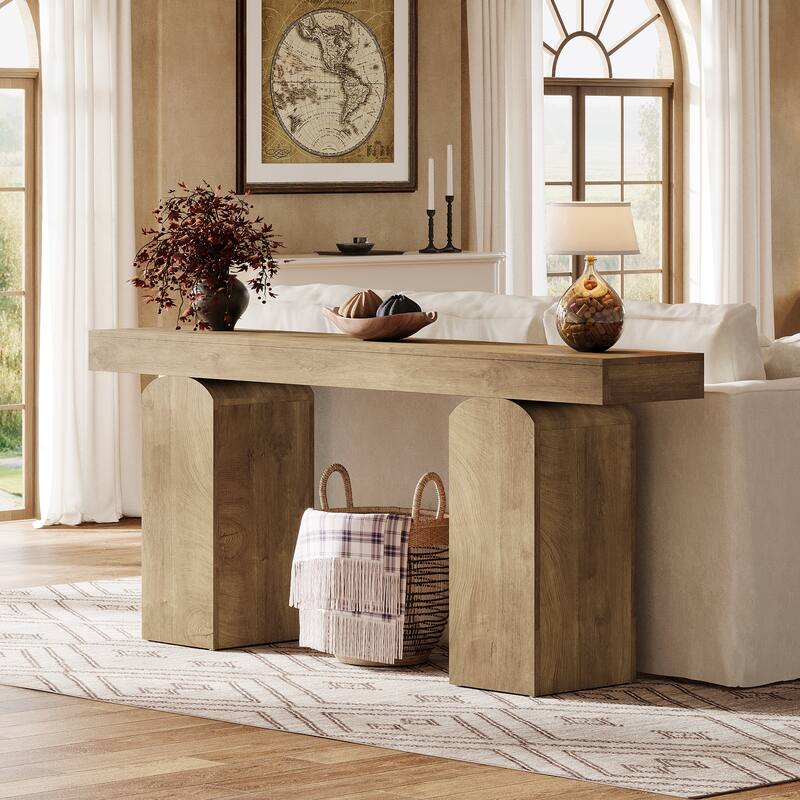 Console Table, Wooden Entryway Table, Sofa Behind Couch Table Hallway Foyer Accent Table