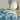 Linnett Blue Banana Leaf Pure Cotton Reversible  Duvet Cover Set Queen
