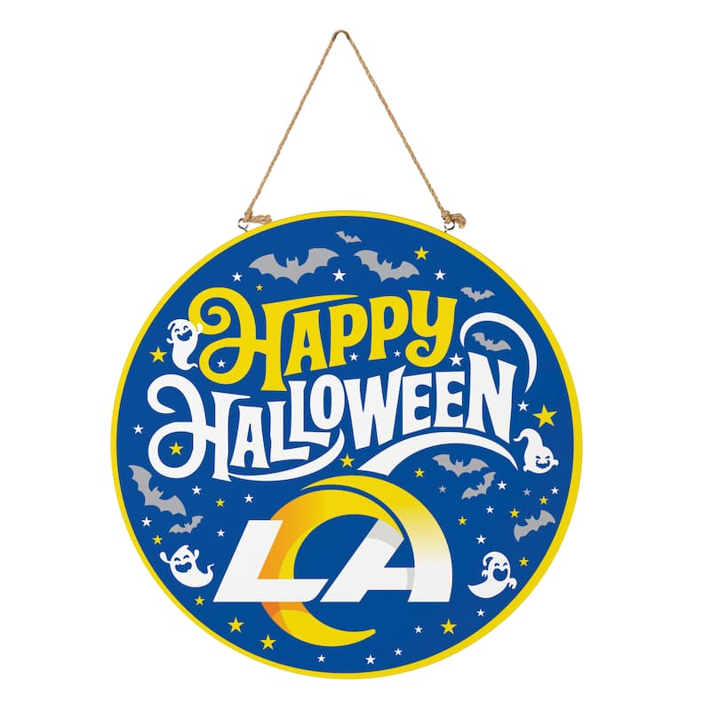Los Angeles Rams 18" x 18" Halloween Door Décor Wall Sign