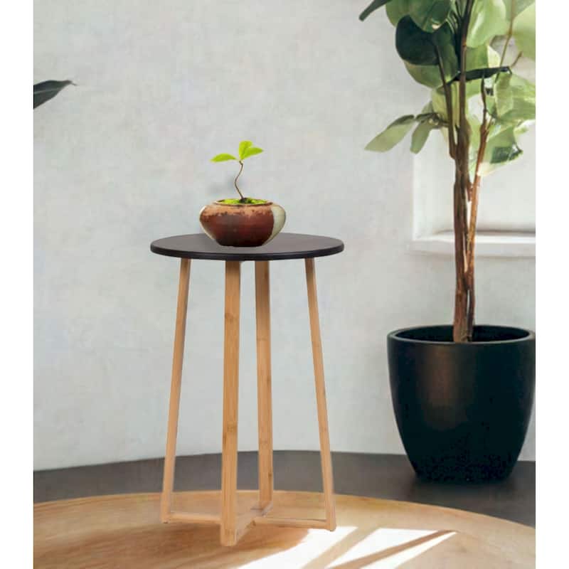 Solid Bamboo Frame Plant Table