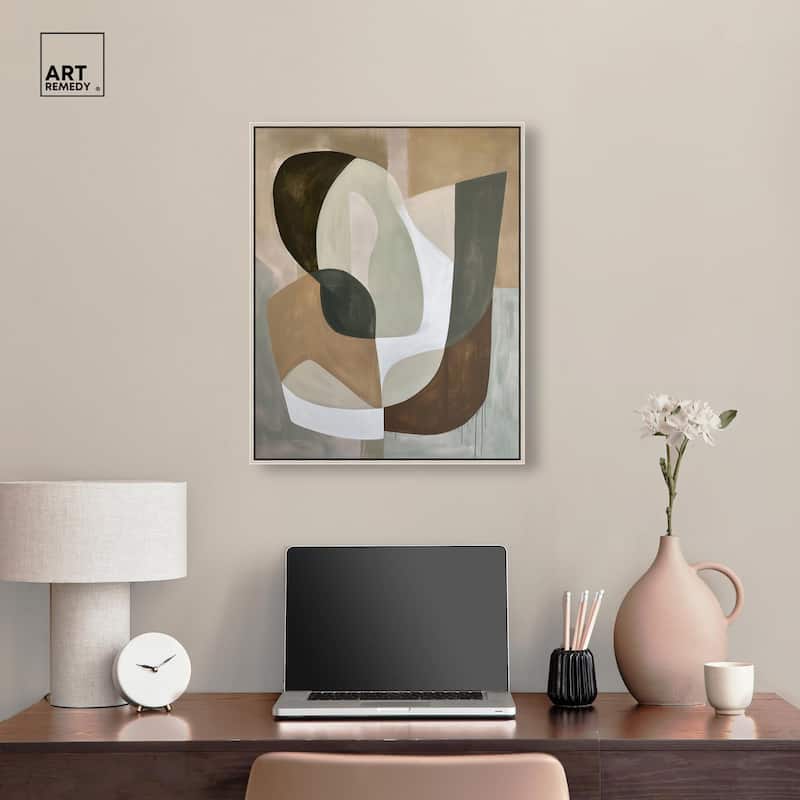 Soft Reverberations II Canvas by Art Remedy