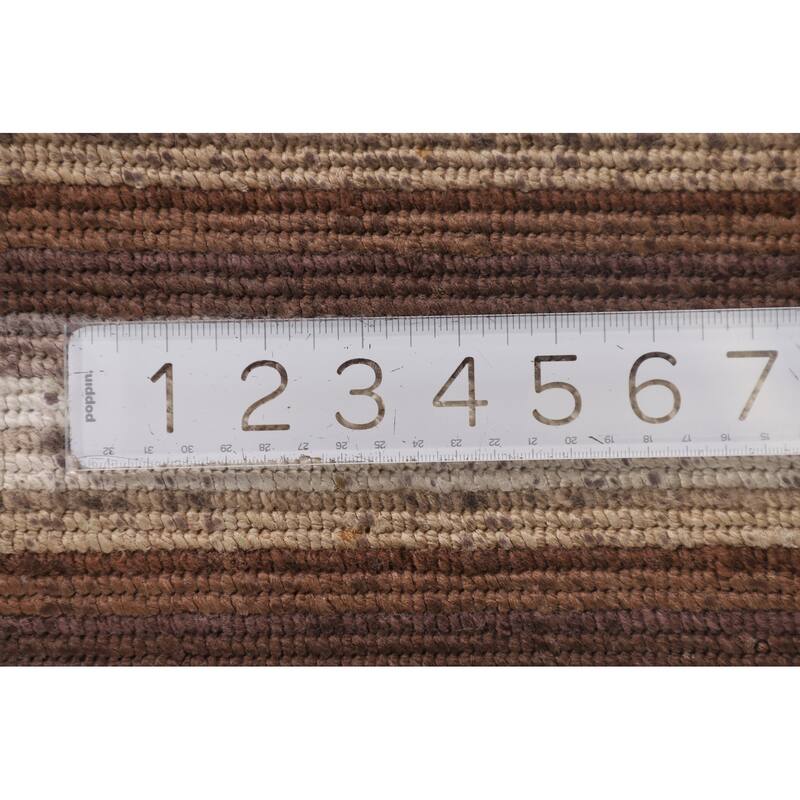 Abstract / Modern Accent Rug Hand-Knotted Wool Carpet - 2'8"x 4'10"