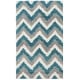preview thumbnail 5 of 11, SAFAVIEH Kids Shag Valeryia Nursery Playroom 2-inch Thick Rug 2'3" x 5' - Ivory/Blue - Rectangle