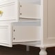 preview thumbnail 10 of 56, Timechee 63'' W Dresser White Chest Srorage Cabinet Lacquer Drawers