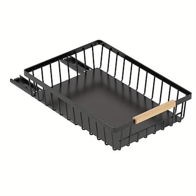 Metal Pull-Out Cabinet Organizer, No-Tool Sliding Shelves for Kitchen