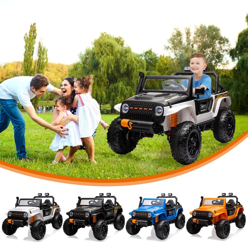 24V Kids 2 Seater Ride On Truck Car Electric Vehicles Remote Control