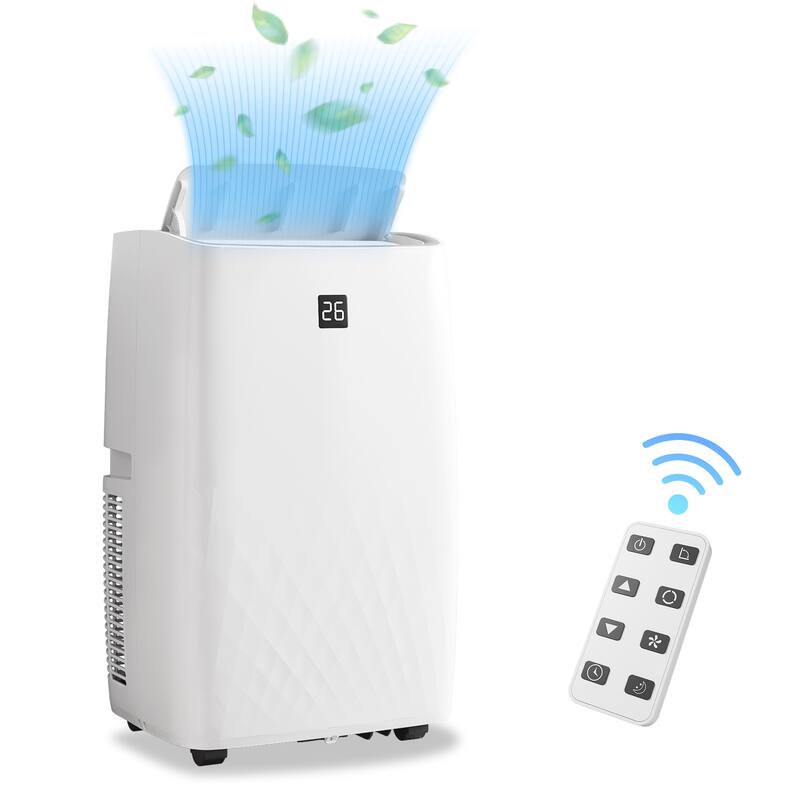 Portable Air Conditioner , 3-IN-1 Quiet Portable AC Unit with Remote Control - White