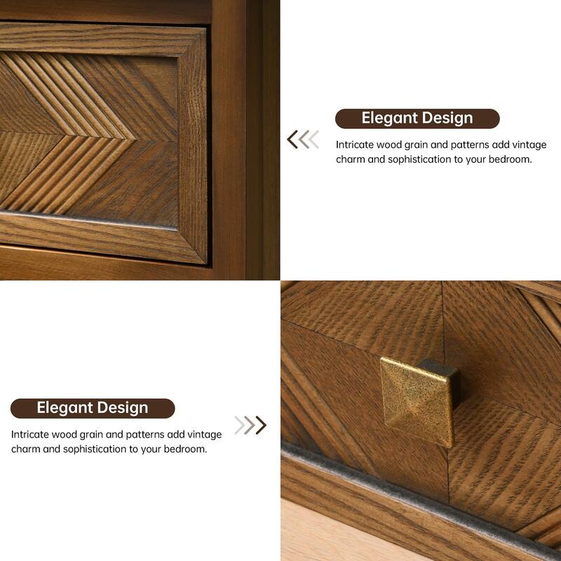 Modern Nightstand with Drawer