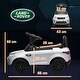 preview thumbnail 6 of 8, Toddler Electric Car with Manual Sliding Mode, Headlights, Horn & Safe Speed Control - White