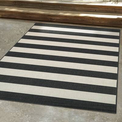 Hampton Striped Indoor/ Outdoor Area Rug