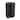 Elle Décor Speckled Design 3 Liter Step Bin with Lid Trash Can in Black