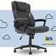 preview thumbnail 50 of 66, Serta Connor Executive Office Chair - Ergonomic Computer Chair with Layered Body Pillows and Contoured Lumbar