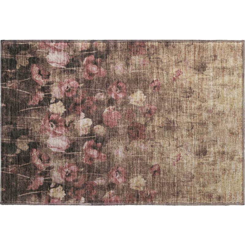 Premium Washable Super Soft Modern Floral Mayfield Rug
