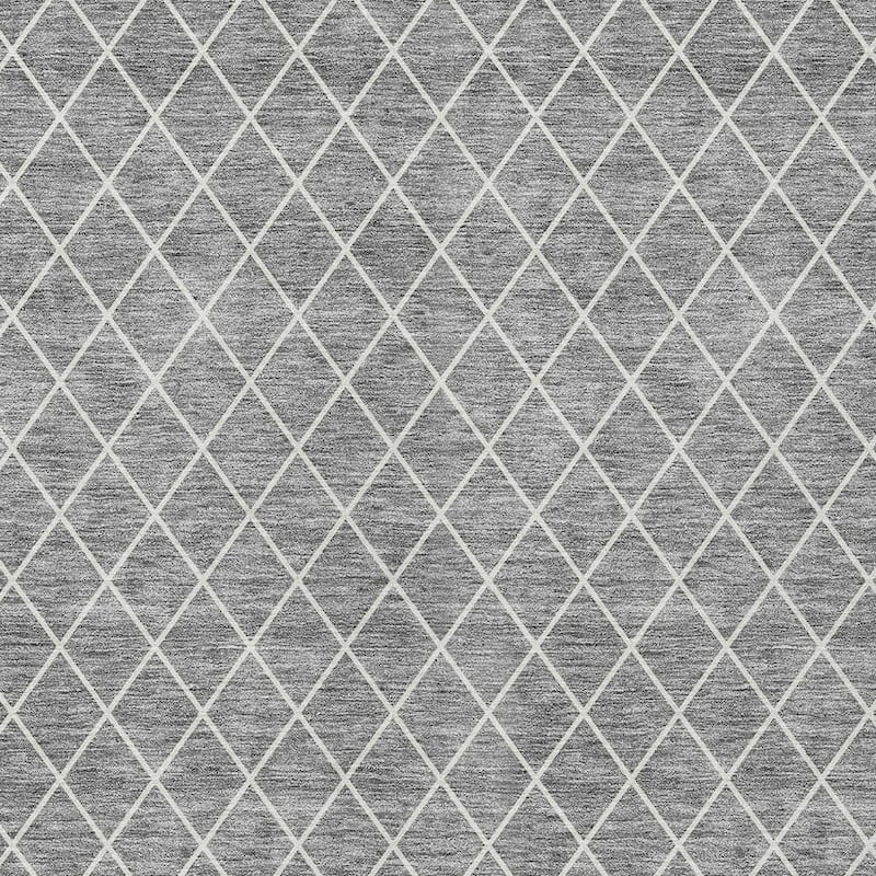HomeRoots Geometric Transitional Rectangle Outdoor Rug