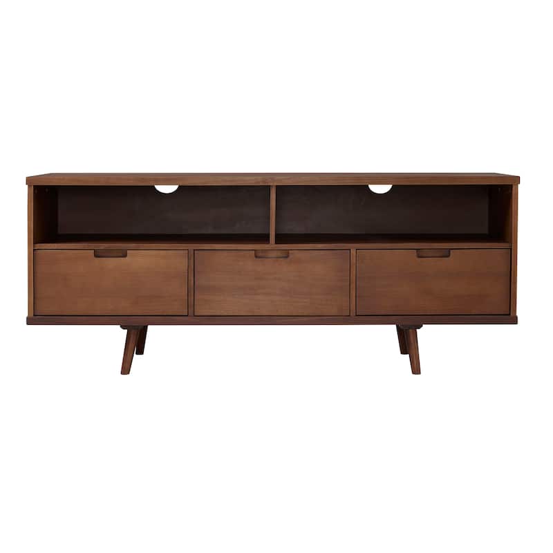 Middlebrook Alby 58-inch Mid-Century Solid Wood TV Stand