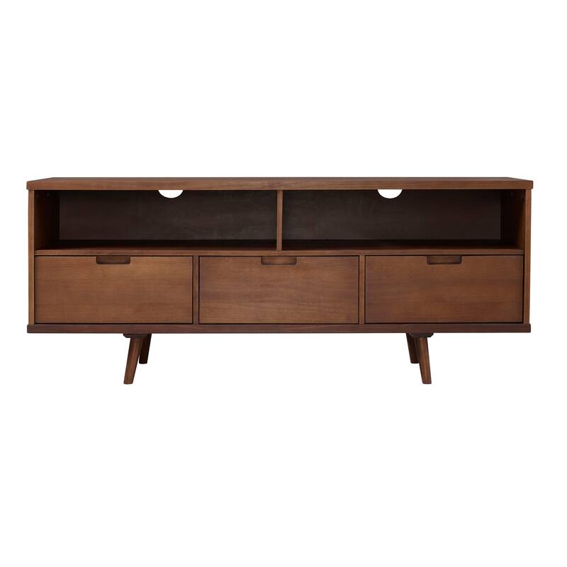 Middlebrook Alby 58-inch Mid-Century Solid Wood TV Stand