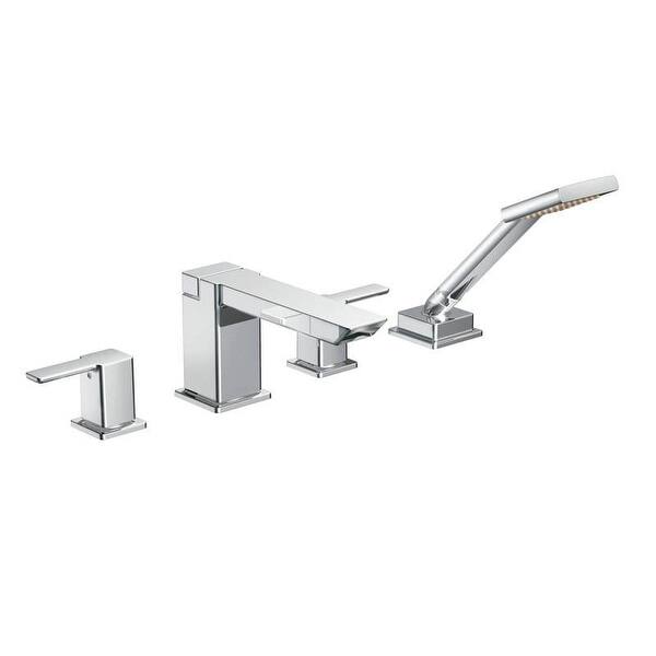 Shop Moen Ts904 Deck Mounted Roman Tub Filler Trim With Personal