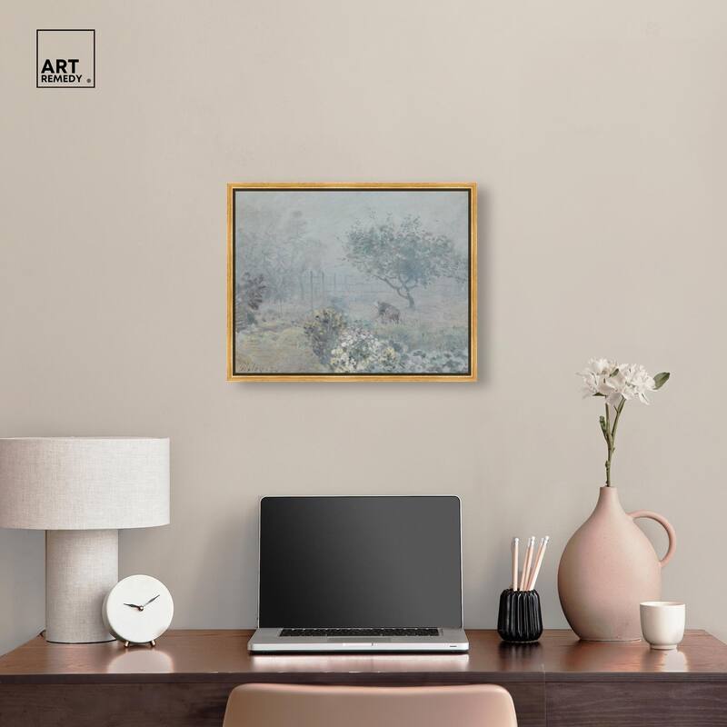 Fog Canvas by Art Remedy