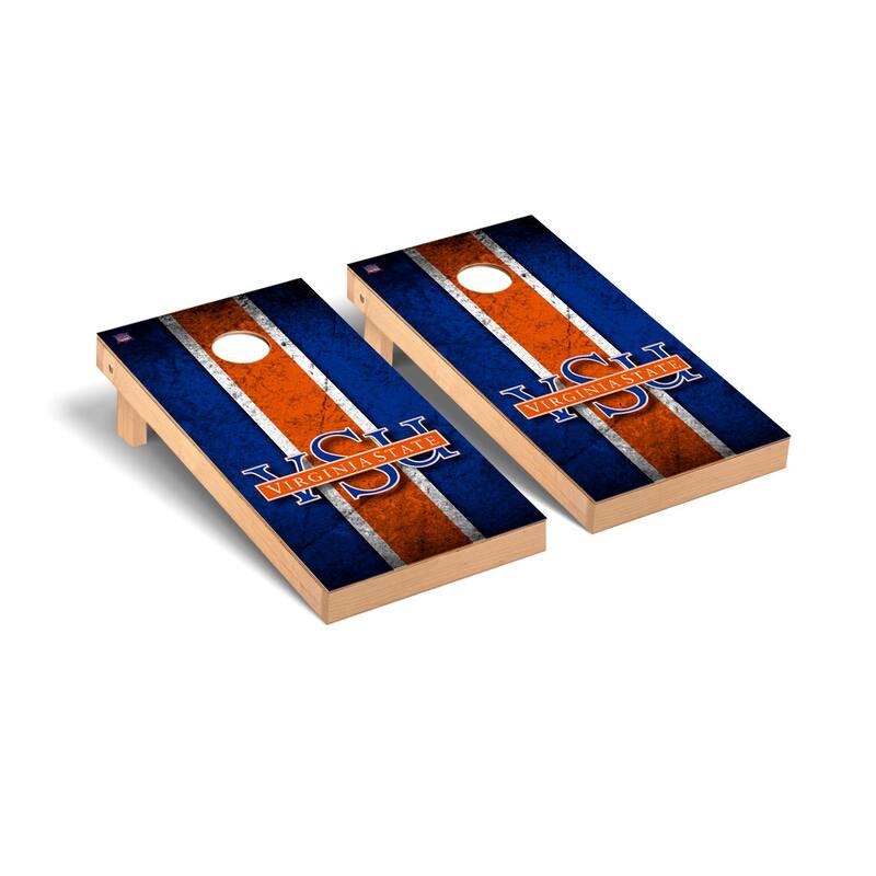 Virginia State Trojans Vintage Cornhole Board Set