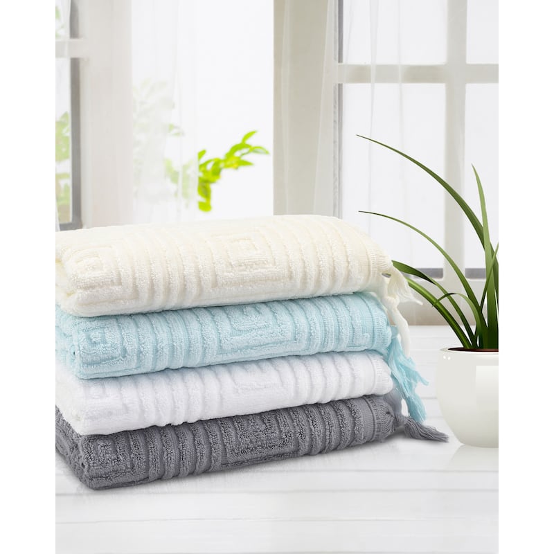 East'N Blue Troya Bamboo Hand Towel (Pack of 2)