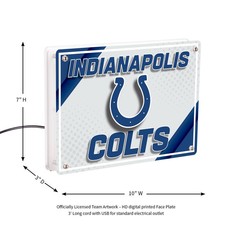 Indianapolis Colts LED Lighted Sign