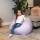 preview thumbnail 36 of 72, Big Joe Kids Classic Bean Bag Chair Petal Pip Lilac