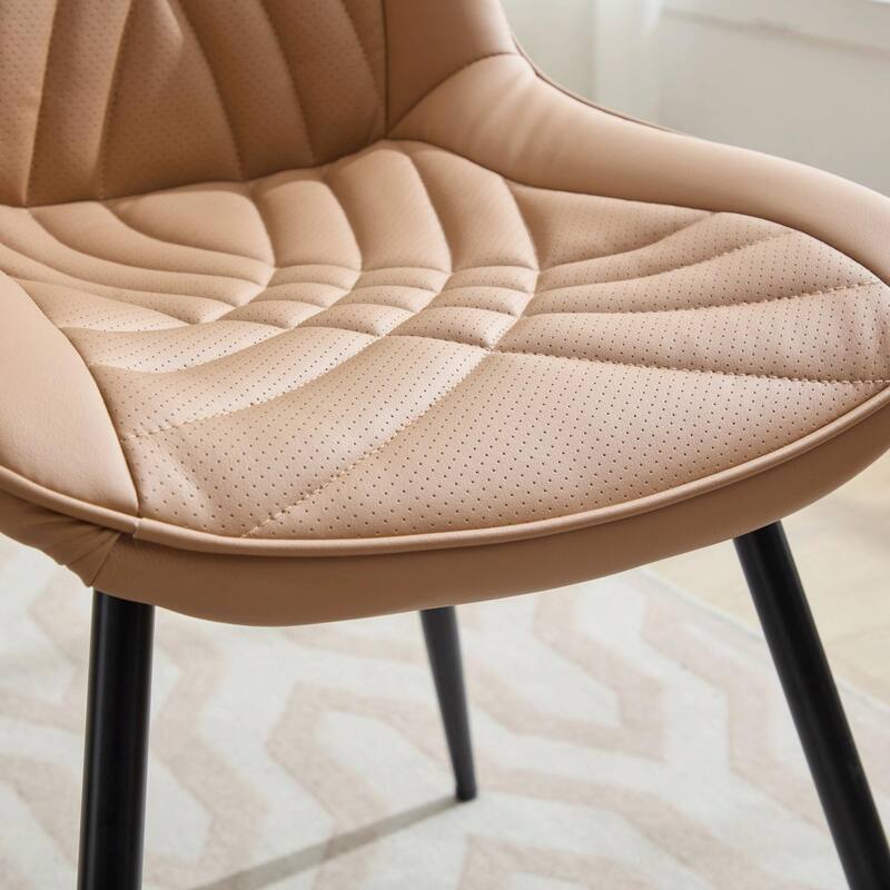 Dining Chairs Set of 2, Mid Century Modern Kitchen Chairs