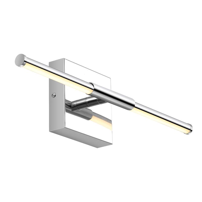 28" Dimmable Integrated LED Metal Wall Sconce, by JONATHAN Y