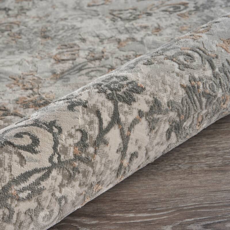 Somo Distressed Abstract Area Rug By HomeRoots - 2' x 3'
