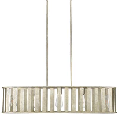 Millennium Lighting 27105 Stella 5 Light 39" Wide Linear Chandelier