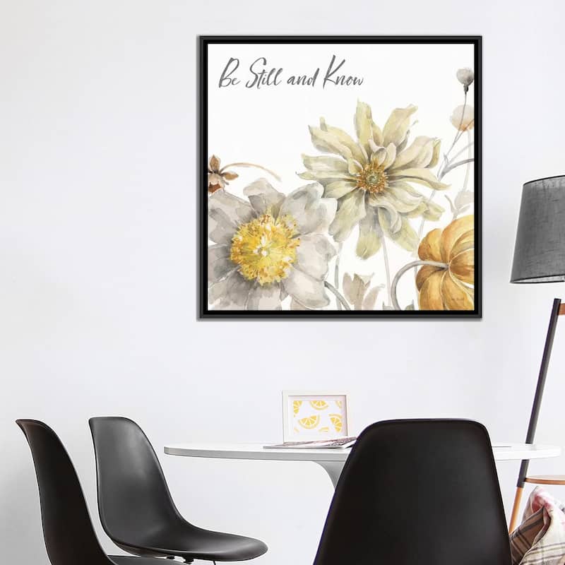 iCanvas "Fields of Gold III Know" by Lisa Audit Framed Canvas Print