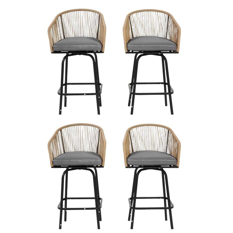 Outdoor Bar Stools Set Of 4